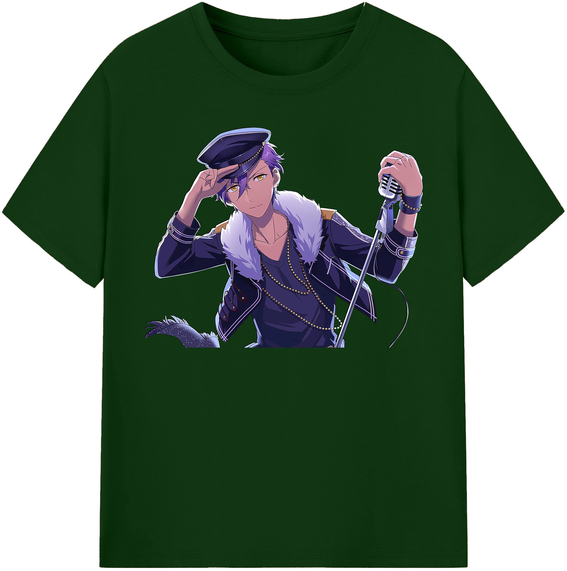 （画像用） あんさんぶるスターズ! Ensemble Stars 綿100％半袖Tシャツ（フロントプリント）